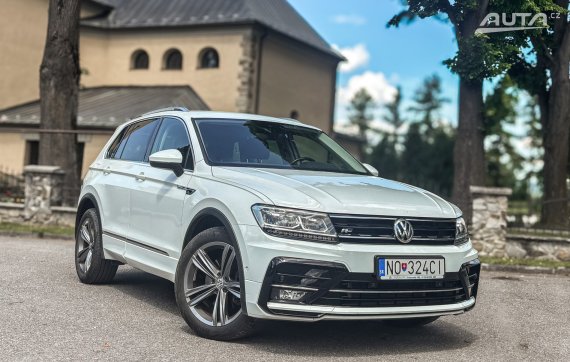 Volkswagen Tiguan Hightline 2.0 TSI AT/7 4Motion / AJ NA SPLÁTKY / PROTIÚČET 2017 bílá