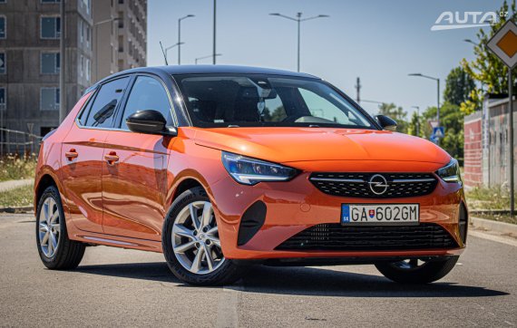 Opel Corsa 1.2 100k S&amp;S A/T, 74kW, A8, 5d. / AJ NA SPLÁTKY / PROTIHODNOTA / 2021 oranžová