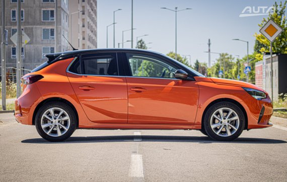 Opel Corsa 1.2 100k S&amp;S A/T, 74kW, A8, 5d. / AJ NA SPLÁTKY / PROTIHODNOTA / 2021 oranžová