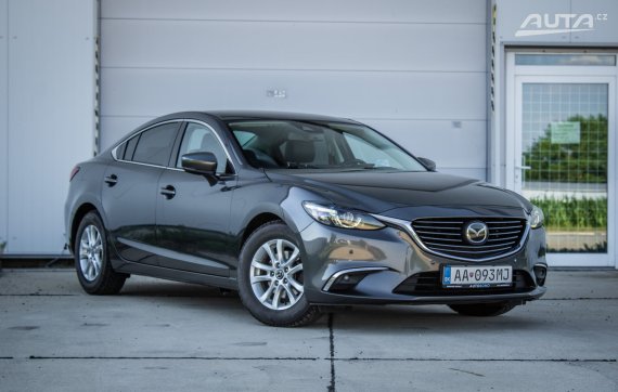 Mazda 6 2.5 Skyactiv-G Revolution TOP AT6 141kW / NA SPLÁTKY / NA PROTIÚČET 2017 šedá