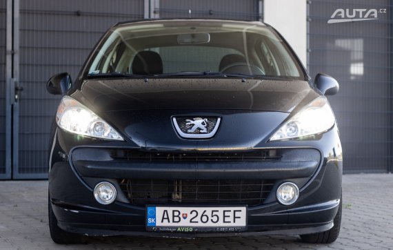 Peugeot 207 70kW (2009) / AJ NA SPLÁTKY / PROTIÚČET / 2009 černá