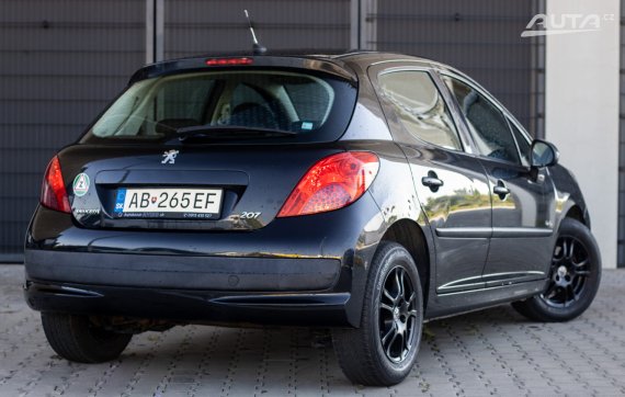 Peugeot 207 70kW (2009) / AJ NA SPLÁTKY / PROTIÚČET / 2009 černá