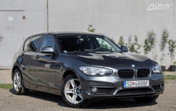 BMW Rad 1 116d / 85kw / M6 / ZÁRUKA / AJ NA SPLÁTKY / PROTIÚČET 2017 šedá