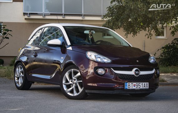 Opel Adam 1.4 64kW 2013 / AJ NA SPLÁTKY / PROTIÚČET / 2013 hnědá
