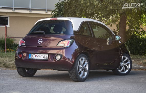 Opel Adam 1.4 64kW 2013 / AJ NA SPLÁTKY / PROTIÚČET / 2013 hnědá