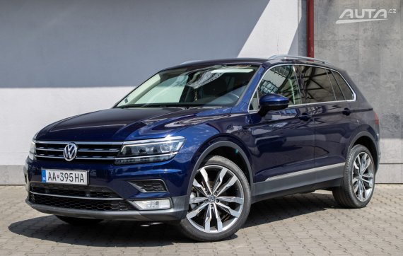 Volkswagen Tiguan 2.0 TDI 4MOTION Highline DSG / 140kW / A7 / ZÁRUKA / AJ NA SPLÁTKY / PROTIÚČE 2017 - hlavní pohled