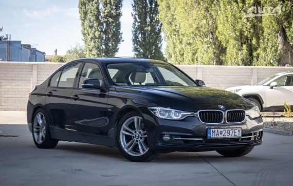 BMW Rad 3 330d xDrive Sportline Shadow 190kW AT8 / AJ NA SPLÁTKY / PROTIÚČET 2017 černá