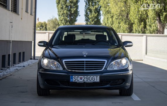 Mercedes-Benz S trieda Sedan S320 CDI AT5 150kW Airmatic / AJ NA SPLÁTKY / PROTIÚČET 2005 černá