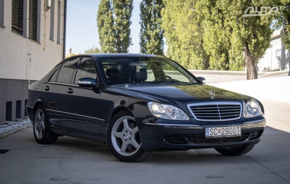 Mercedes-Benz S trieda Sedan S320 CDI AT5 150kW Airmatic / AJ NA SPLÁTKY / PROTIÚČET 2005 černá