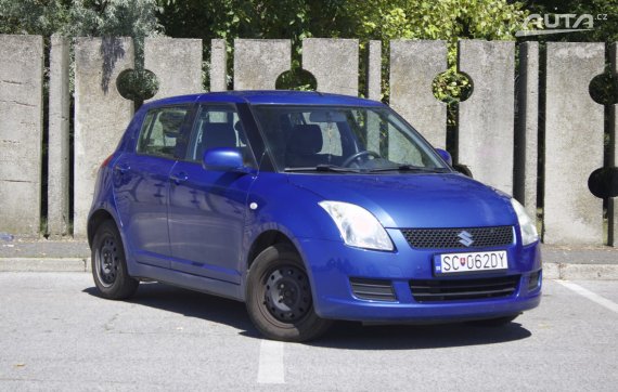 Suzuki Swift 1.3 GS ABS, A/C 2008 modrá