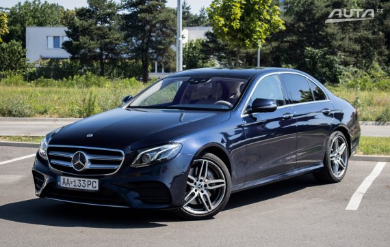 Mercedes-Benz E trieda Sedan 450 4MATIC A/T, 270kW (2019) / AJ NA SPLÁTKY / PROTIÚČET / 2019 - hlavní pohled