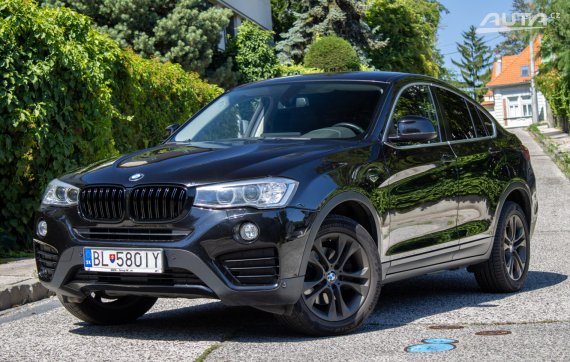 BMW X4 xDrive 20d A/T / AJ NA SPLÁTKY / PROTIÚČET / 2015 - hlavní pohled
