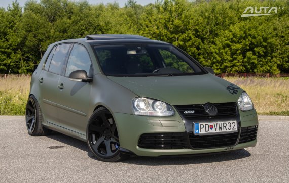 Volkswagen Golf R32 3.2 V6 DSG / AJ NA SPLÁTKY - PROTIÚČET / 2008 zelená