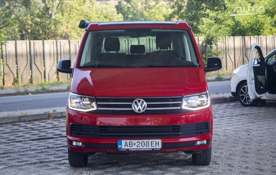 Volkswagen California 2.0 TDI BMT Beach 110kW MT6 / NA SPLÁTKY / NA PROTIÚČET 2017 červená