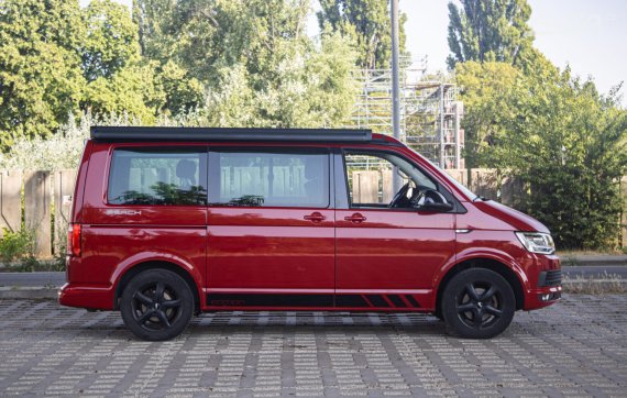 Volkswagen California 2.0 TDI BMT Beach 110kW MT6 / NA SPLÁTKY / NA PROTIÚČET 2017 červená