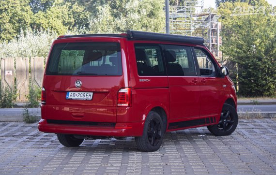 Volkswagen California 2.0 TDI BMT Beach 110kW MT6 / NA SPLÁTKY / NA PROTIÚČET 2017 červená