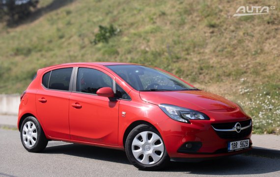 Opel Corsa 2017 červená