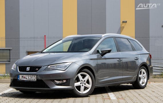 Seat Leon ST 2.0 TDI FR / 110kW / M6 / ZÁRUKA / AJ NA SPLÁTKY / PROTIÚČET