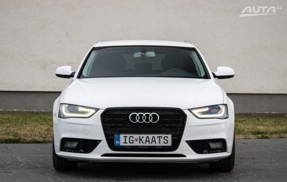 Audi A4 Avant 2.0 TDI / 100kW / M6 / AJ NA SPLÁTKY / PROTIÚČET 2013 bílá