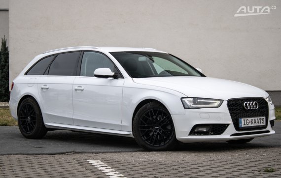 Audi A4 Avant 2.0 TDI / 100kW / M6 / AJ NA SPLÁTKY / PROTIÚČET 2013 bílá