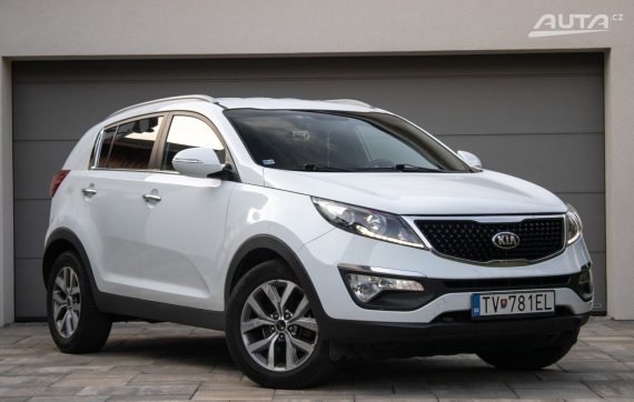 Kia Sportage 1.7 CRDi 2WD / 85kW / M6 / ZÁRUKA / AJ NA SPLÁTKY / PROTIÚČET 2015 bílá