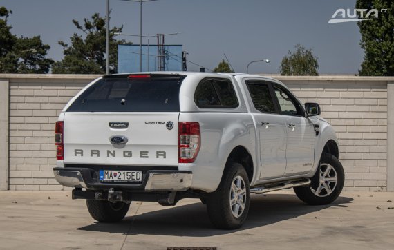 Ford Ranger 2.2 TDCi Duratorq 4x4 DoubleCab Limited / AJ NA SPLÁTKY / PROTIHODNOTA / 2015 bílá