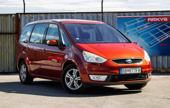 Ford Galaxy 1.8 TDCi 92kW MT6 / NA SPLÁTKY / NA PROTIÚČET 2008 oranžová