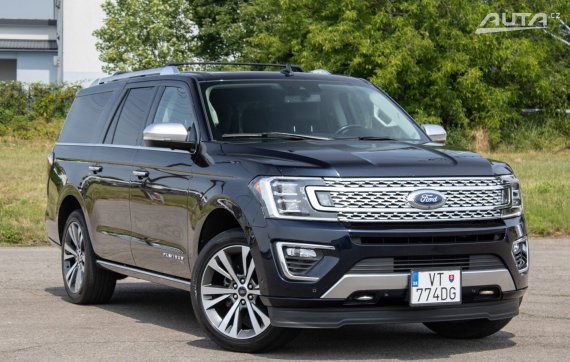Ford Expedition PLATINUM MAX 3.5 V6 / 280kW / A10 / ZÁRUKA / AJ NA SPLÁTKY / PROTIÚČET 2022 modrá