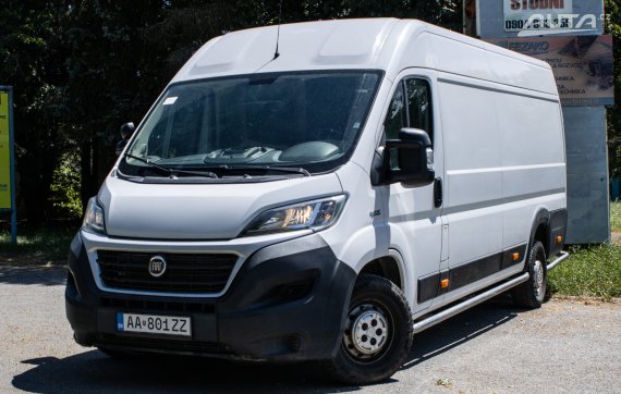 Fiat Ducato 3.0 CNG L4H2, 100kW (2019) / AJ NA SPLÁTKY / PROTIÚČET /
