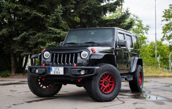 Jeep Wrangler 2013 - hlavní pohled