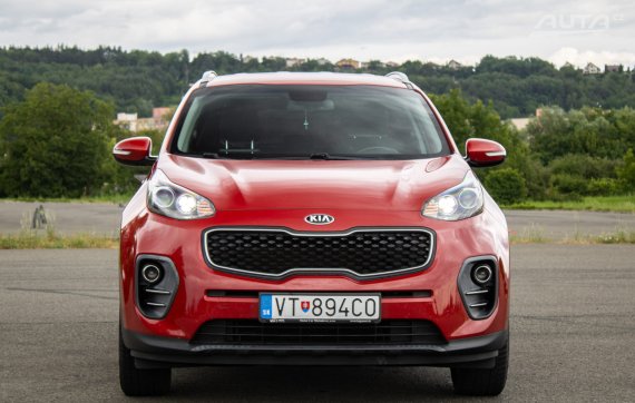 Kia Sportage 1.6 GDi Gold / 97kW / M6 / ZÁRUKA / AJ NA SPLÁTKY / PROTIÚČET 2018 červená