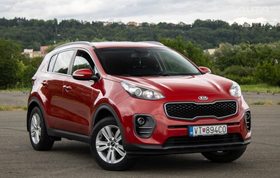 Kia Sportage 1.6 GDi Gold / 97kW / M6 / ZÁRUKA / AJ NA SPLÁTKY / PROTIÚČET 2018 červená