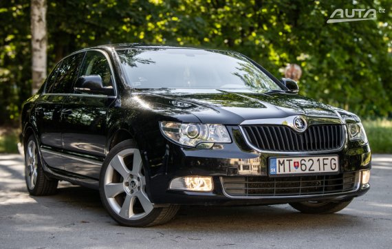 Škoda Superb 3.6 FSI V6 4x4 Elegance DSG 191kW260HP A6 / AJ NA SPLÁTKY / PROTIÚČET 2009 černá