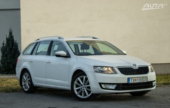 Škoda Octavia Combi 2.0 TDI 4x4 DSG 2014 bílá