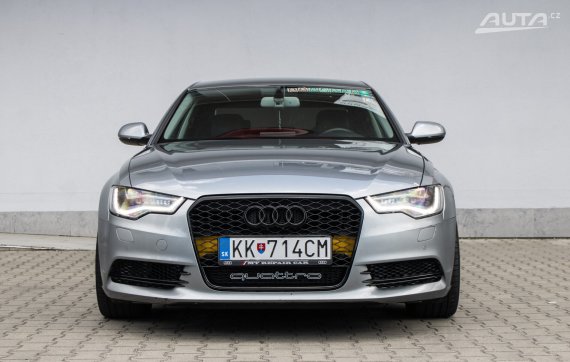 Audi A6 3.0 TDI quattro S tronic / 180kW / A7 / ZÁRUKA / AJ NA SPLÁTKY / PROTIÚČET 2013 šedá