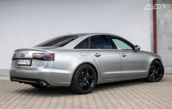 Audi A6 3.0 TDI quattro S tronic / 180kW / A7 / ZÁRUKA / AJ NA SPLÁTKY / PROTIÚČET 2013 šedá