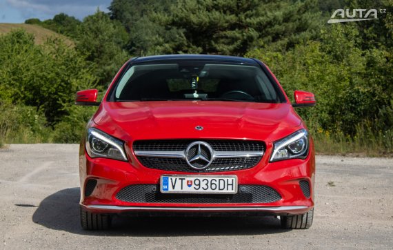 Mercedes-Benz CLA Shooting Brake 220d / 125kW / A7 / ZÁRUKA / AJ NA SPLÁTKY / PROTIÚČET 2018 červená