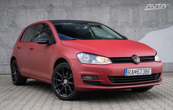 Volkswagen Golf 1.4 TSI Comfortline / 90kW / M6 / ZÁRUKA / AJ NA SPLÁTKY / PROTIÚČET 2013 červená