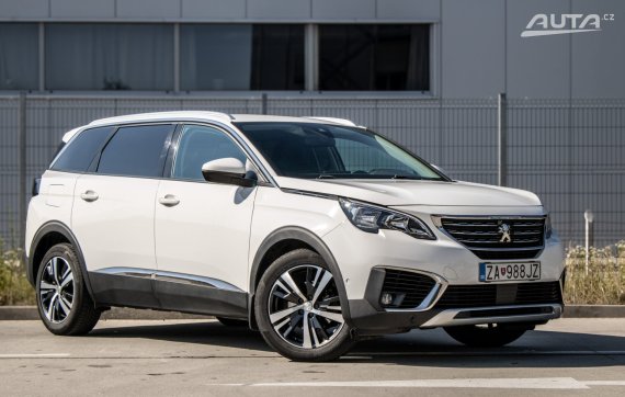 Peugeot 5008 Allure 96kW / AJ NA SPLÁTKY / PROTIÚČET 2019 bílá