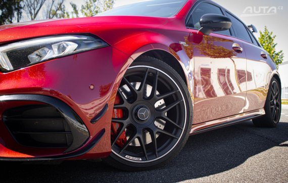 Mercedes-Benz A trieda AMG 45 S 4MATIC+ 2021 červená