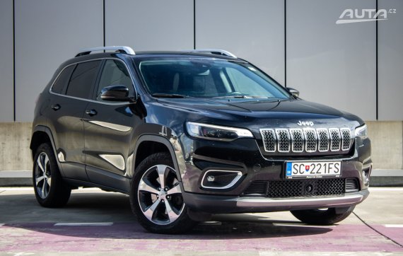 Jeep Cherokee 2.2 MultiJet Limited AWD, 143kW, A9 / AJ NA SPLÁTKY / PROTIHODNOTA / 2019 černá