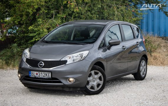 Nissan Note 1.2 I Acenta 59kW, M5 / AJ NA SPLÁTKY / PROTIHODNOTA / 2015 - hlavní pohled