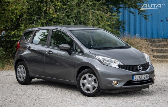 Nissan Note 1.2 I Acenta 59kW, M5 / AJ NA SPLÁTKY / PROTIHODNOTA / 2015 šedá
