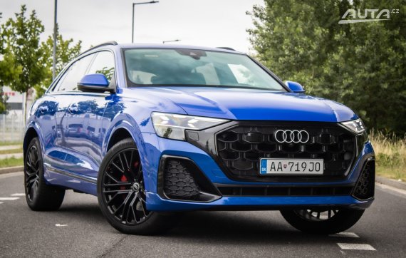 Audi Q8 Quattro 210kW / AJ NA SPLÁTKY / PROTIÚČET 2024 modrá