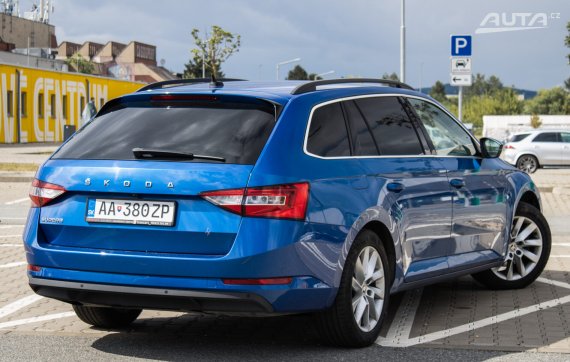 Škoda Superb Combi 2.0 TDI, 110kW (2020) / AJ NA SPLÁTKY / PROTIÚČET / 2020 modrá