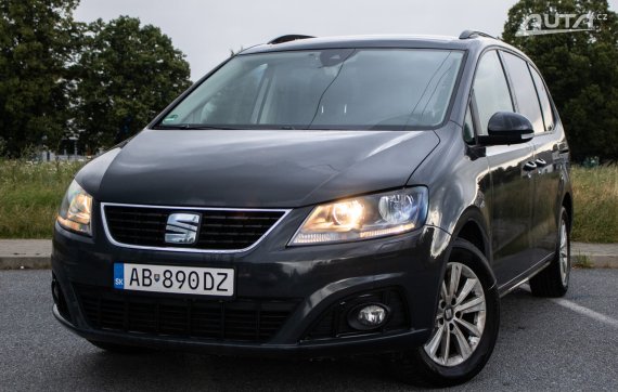 Seat Alhambra 2.0 TDI 4x4 DSG, 130kW (2019) / AJ NA SPLÁTKY / PROTIÚČET / 2019 šedá