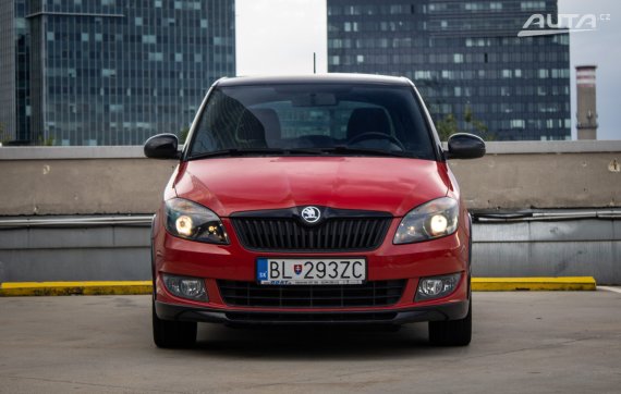 Škoda Fabia 1.6 TDI Monte Carlo, 55kW, M5 / AJ NA SPLÁTKY / PROTIÚČET / 2014 červená