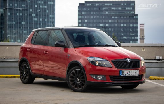 Škoda Fabia 1.6 TDI Monte Carlo, 55kW, M5 / AJ NA SPLÁTKY / PROTIÚČET / 2014 červená
