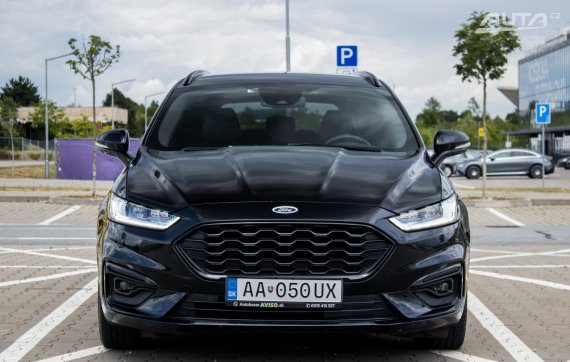 Ford Mondeo Combi 2.0 Hybrid ST-line eCVT, 138kW (2020) / AJ NA SPLÁTKY / PROTIÚČET / 2020 černá