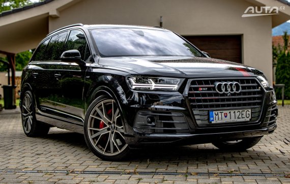 Audi SQ7 Quattro Tiptronic 320kW / AJ NA SPLÁTKY / PROTIÚČET 2017 černá